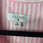 Alexis  Target baby pink striped belted shirt‎ dress size 1X wedding guest spring Photo 5