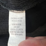 World Market Dress Womens Small Medium Black Embroidered Floral Maxi Boho India Photo 13