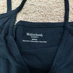 Motherhood  Black Maternity Tank Top Photo 1