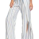 Piper & Scoot White striped scoop pants size 4-6 Photo 0
