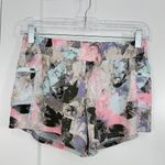 Fabletics  XXS Black, Pink Floral Maggie Athletic Shorts w/Pockets Photo 0