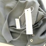 Amanda Uprichard Black Gold Grommets Accent Sleeveless High Neck Mini Dress Photo 8