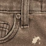 Free People Denim X Sandrine Rose “The Virgin Label” Jeans in Polka Grey Size 25 Photo 5