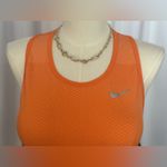 Nike  Orange Dri-FIT Racerback Tank Top (1027) Photo 6