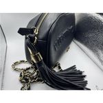Mario Valentino Valentino Black Crossbody Bag with Tassel Photo 7