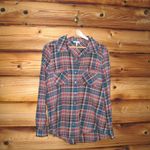 Joie NWOT  Deep Marine Sumba Flannel Top Shirt Photo 1