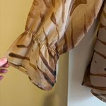 Apostrophe Vintage sheer button up blouse Photo 6