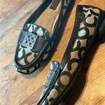 Coach  Signature C Sculpted Textile Jacquard Driver Loafers size 6.5 NEW Photo 3