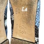 J. McLaughlin  Shoes Womens Size 8.5 Snakeskin Ballet Flats Leather Sole Photo 8