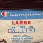 Champion Cropped Jacket Women Size Large Dark Purple Y2K Style Photo 7