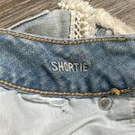 American Eagle  Outfitters Shortie Stretch Light Wash Denim Short Shorts Size 2 Photo 7