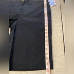 kim rogers Kim Roger’s Bermuda Capri Chino Long Shorts Sz 10‎ waist  Black 11” inseam Photo 8