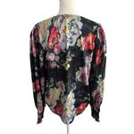 Catherine Malandrino  Floral Long Sleeve Top Size Large Photo 4