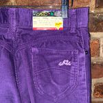 NWT Deadstock Vintage Chic by H.I.S Purple Corduroy Jeans Women's Size 33 15/16 Photo 4