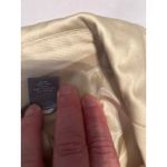 Ann Taylor  PETITES Beige 100% Silk Blazer Jacket Women Size 6P Lined Photo 2