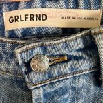GRLFRND The Karolina High Rise Straight Distressed Jeans Womens Size 27 Photo 4
