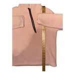 FILA  Womens Josephine Pink Sherpa Cropped Hoodie, Small Photo 6