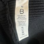 Blooming Jelly Black vneck pearl accented wrap sweater size medium Photo 7