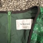 The Wolf Gang Brillo Sequin Dress in Green, Size M Green Size M Photo 4