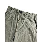 Social Standard Sanctuary‎ Pants Solstice Linen Jogger Pant XXL Green Relaxed Photo 3