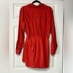 L'Academie  Los Angeles Women's The Adelyn Mini Dress in Cherry Red Size S Photo 6