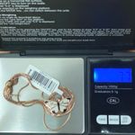 ALEX AND ANI 2018 32” Color Infusion Butterfly Rose Gold Chain Station Necklace Photo 5