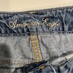 American Eagle  Outfitters Women’s Cut Off Jean Short Size 4 Distressed Denim Y2K Photo 2