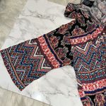 Agnes & Dora  Patterned Black and Red Women's Top size 2X Photo 3