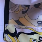 Bette & Court golf sport skort 80’s 90’s pattern geometric yellow and black Size 8 Photo 13