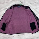 Jones New York new w/tags signature plaid sweater button up jacket size large Photo 10