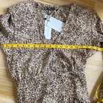 ZARA  brown printed dress Photo 10