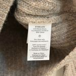 Everlane  The Half-Zip Sweater in Luxe Merino in Heather Soft Taupe, Size Small Photo 7