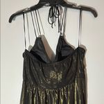 Elegant Black and Gold Dress‎ size 12 Photo 4