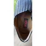 Dingo  Black Leather Ankle Cowboy Western Motorcycle Biker Boots Size 6.5 Women’s Photo 8