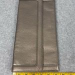 Banana Republic Women's Gold Leather Clutch Wallet One Size Photo 7