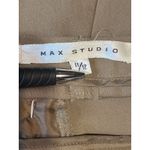 Max Studio  Trousers Pleated Brown Dress Pants Size 11/12 Photo 5