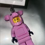 LEGO Pink Pig Minifigure Keychain Light Photo 2