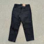 Levi's VTG 90s 550 Black Relaxed Fit Jeans Orange Tab Husky TAG 36x29 FIT 32x26 Photo 4