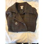 Spiegel  Wool Blend Tweed Coat Jacket Double Breasted‎  Size 10 Photo 1