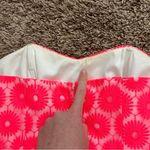 Lilly Pulitzer  Strapless Peyton Pinwheel Organza Dress Hot Pink Photo 10