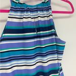 Jude Connally Nylon Striped Stretch Dress Blue Size M Photo 7