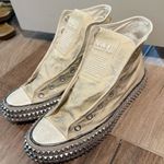 Free People Nan-Ku Couture x  Cruise Studded Grey Hi Top Sneakers Photo 2