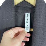 Athleta  Women’s Pranayama Restore Wrap Cardigan in Dark Purpleish Grey Size S Photo 9