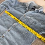 Vintage Dockers Light Blue Denim Jean Short Size Large Photo 8