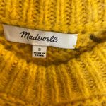 Madewell  Mustard Knit Sweater Photo 2