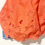 Free People  Size Medium Coral Kiss Kiss Racerback Crop Tank NEW Photo 3