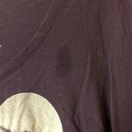 Life is Good Follow Yours Palm Tree Heart Print Long Sleeve Shirt Black Small Photo 3