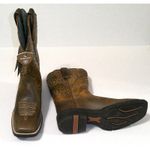 Ariat New NWT NIB Boots Womens 5.5 Round Up Western Metallic Copper Blanket Embo Photo 2