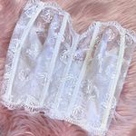 Victoria's Secret Vintage Victoria’s Secret Embroidered Lace Bustier Photo 4