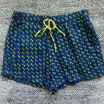 ZARA  Print Drawstring Shorts SMALL Photo 0